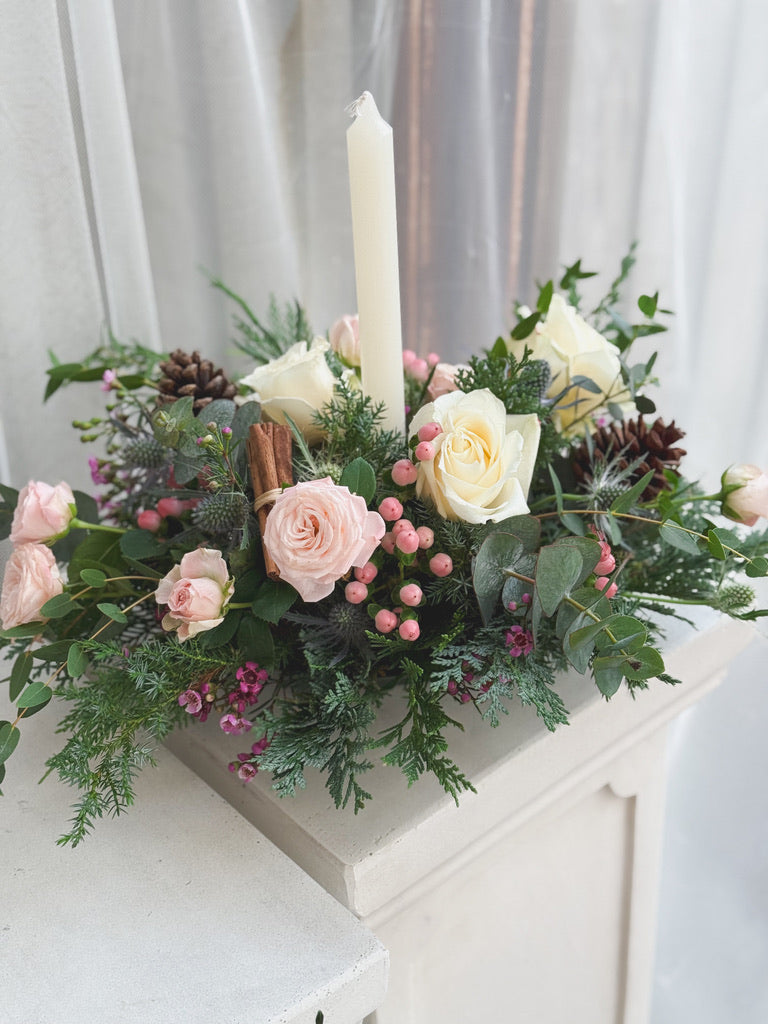 Festive Floral Centrepiece (delivery on 22nd and 23rd Dec)