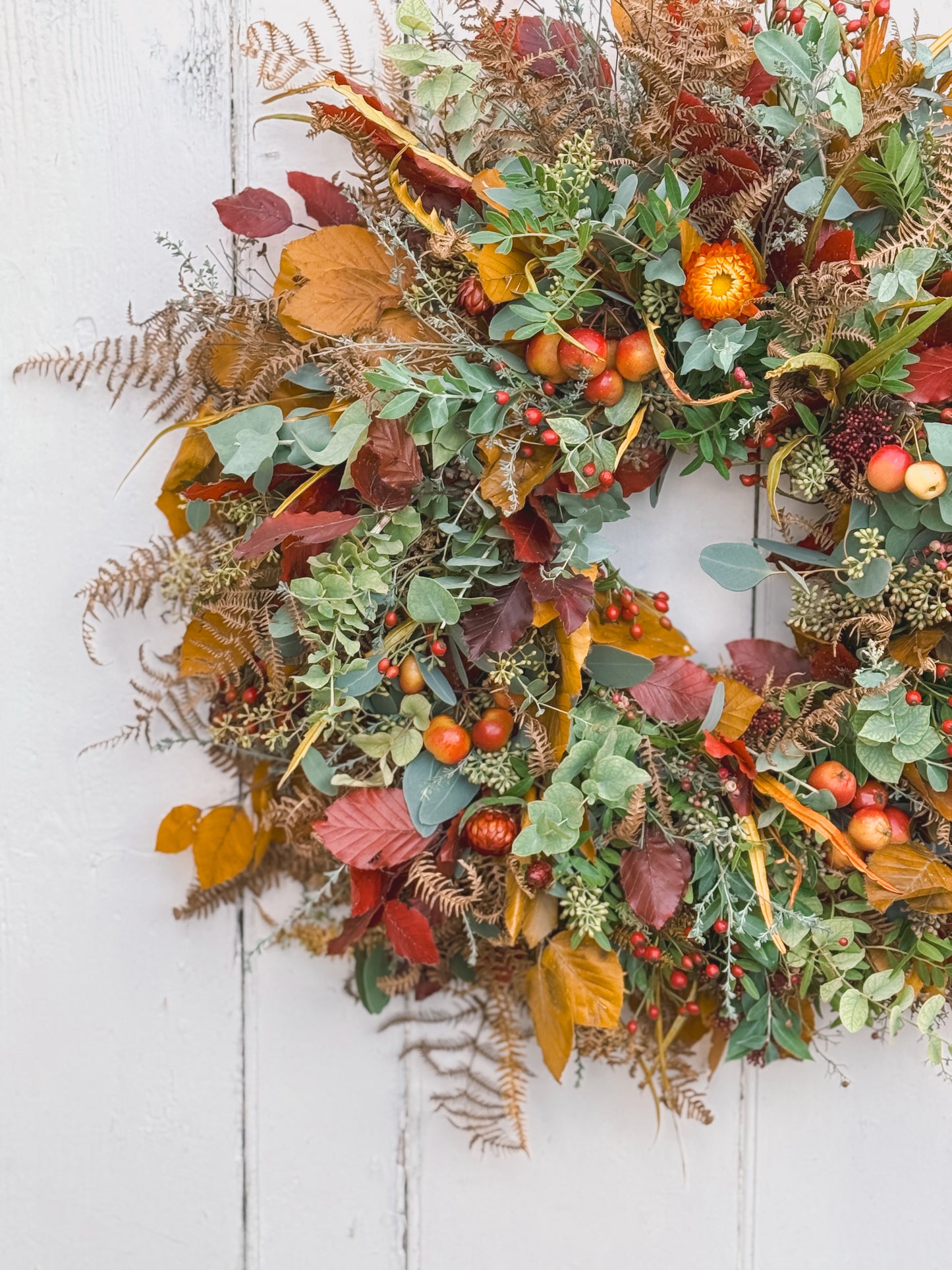 Autumn Door Wreath Deluxe