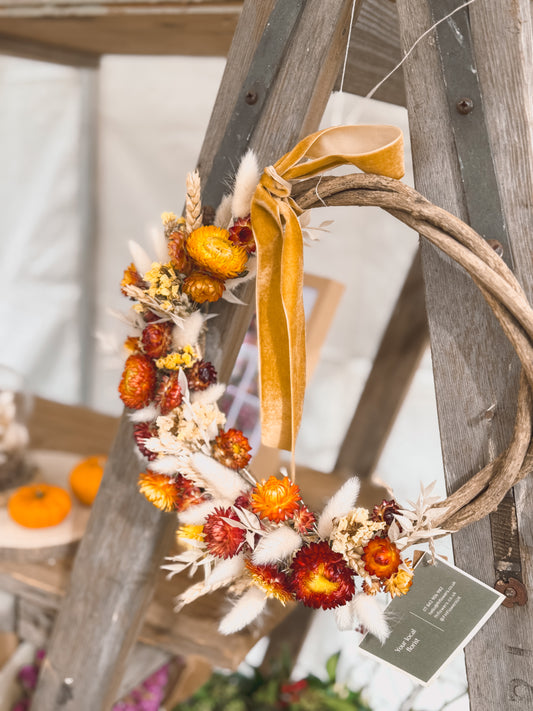 Everlasting Flower Wreath