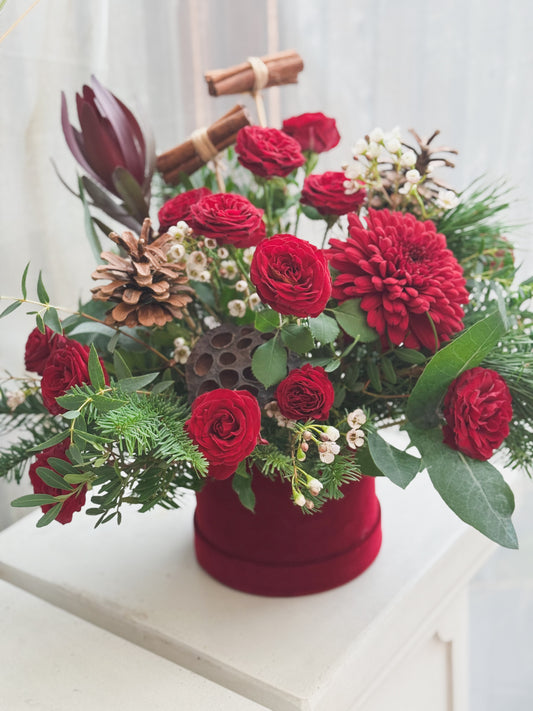 Christmas Flower Box